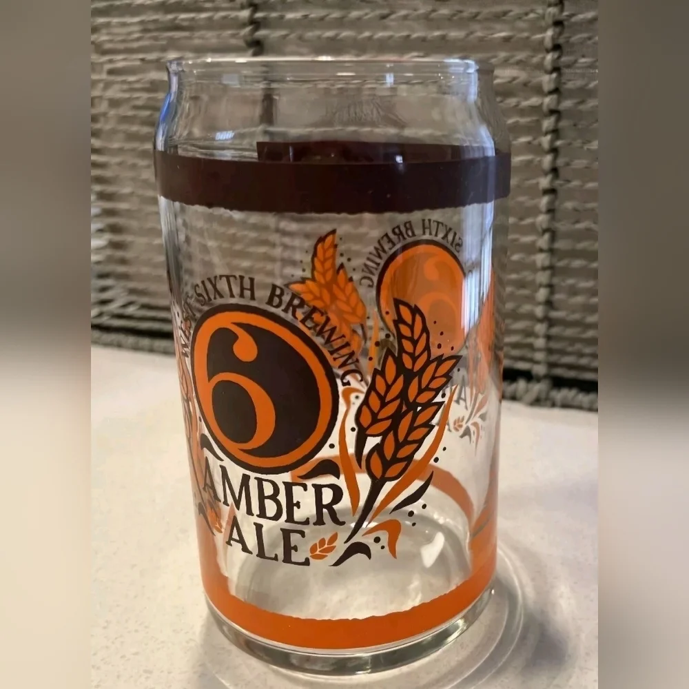 West Sixth Brewing | Amber Ale & Mecican Style Lager Beer Glasses | Set Of 4 - Picture 15 of 15